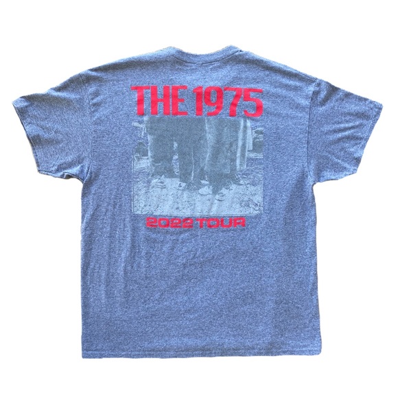 The 1975 2022 Tour T Shirt in Gray - Picture 2 of 9